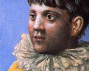 穿小丑服装的年轻人 - 巴勃罗·毕加索